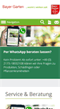 Mobile Screenshot of bayergarten.de